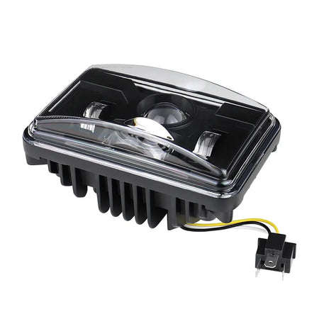 1 pcs LED Headlight Hi/Low Beam 4X6" Light for Freightliner Classic, International 9300 H4651 H4652 H4656 H4666 H6545 by InterCyprus Trading Ltd