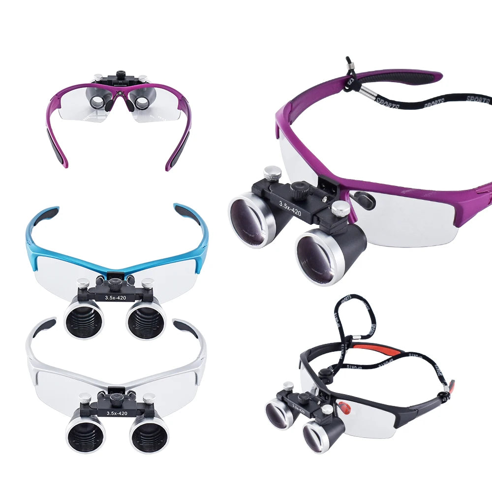 DY-101 Dental Loupe - Dual Magnification 2.5X or 3.5X