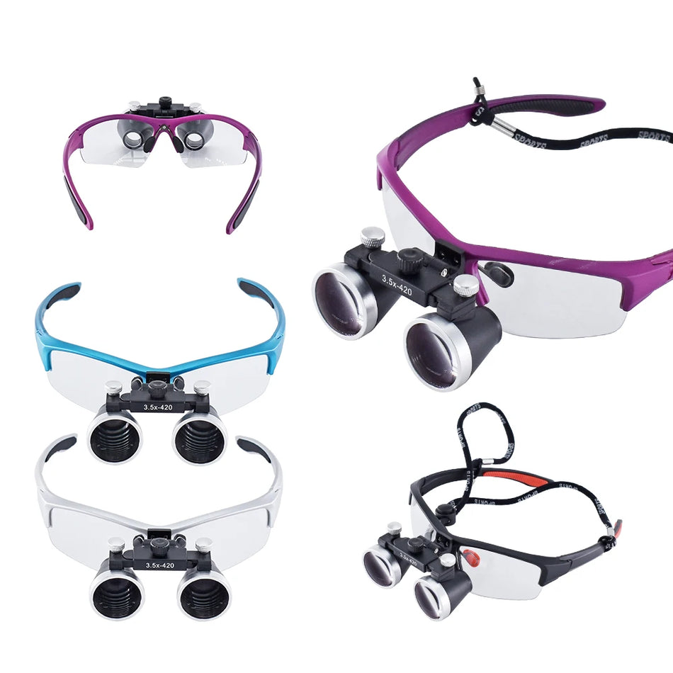 DY-101 Dental Loupe - Dual Magnification 2.5X or 3.5X