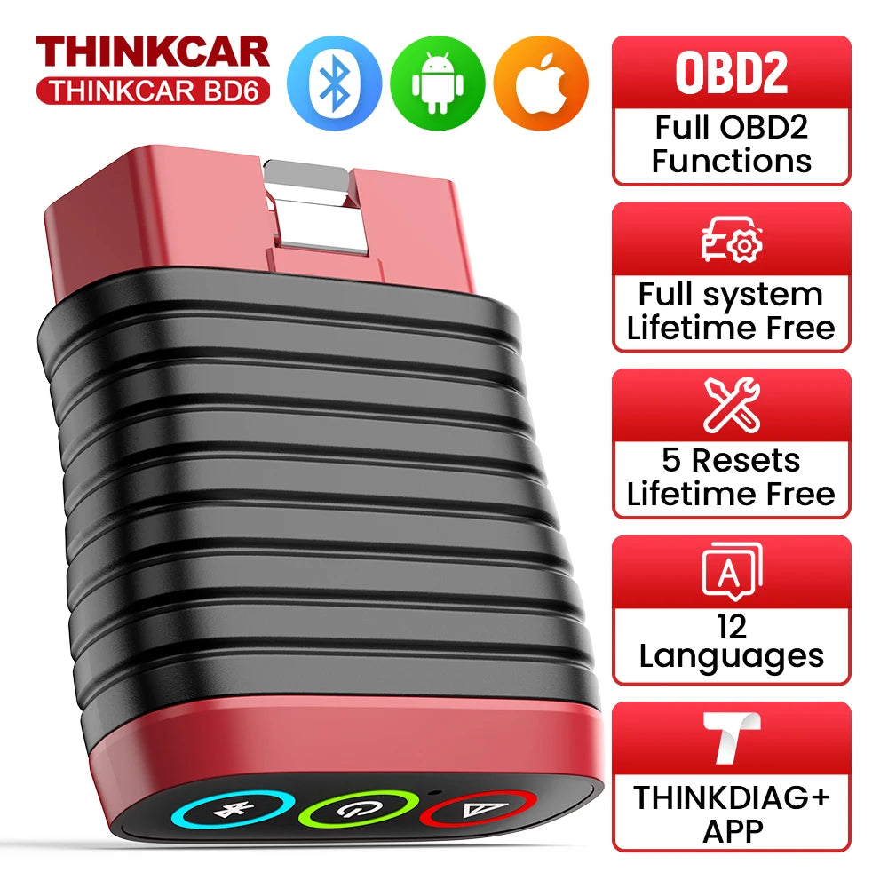 MUCAR THINKCAR BD6 Bluetooth Scanner &ndash; Full System Scan THINKCAR BD6 / france