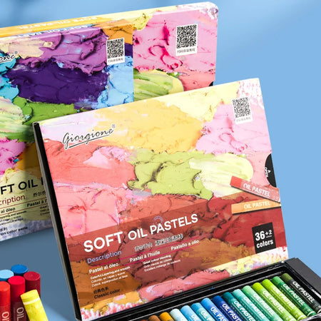 Artist Soft Oil Pastel Set &ndash; Non Toxic Washable Colors