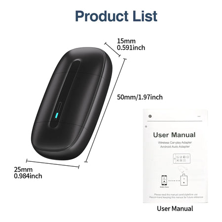 2in1 Wireless CarPlay Dongle &ndash; Convert Wired To Wireless