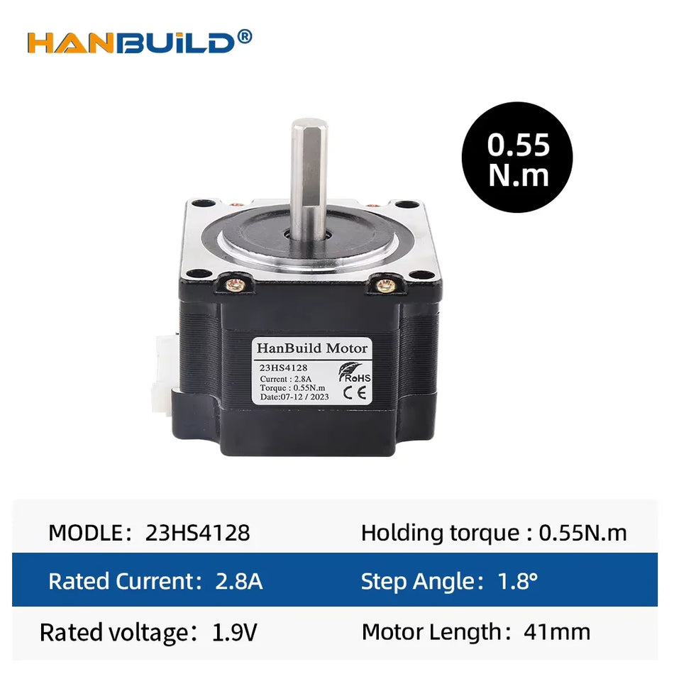 Hanbuild NEMA23 Hybrid Stepper Motor &ndash; Exceptional Precision and Power