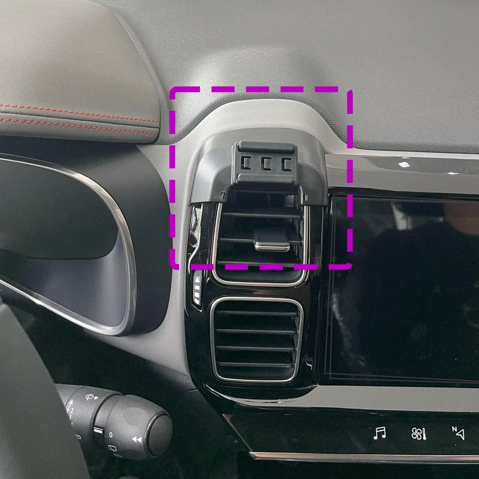 Citroen C5 Aircross Trådlös Laddning Telefonhållare Bas