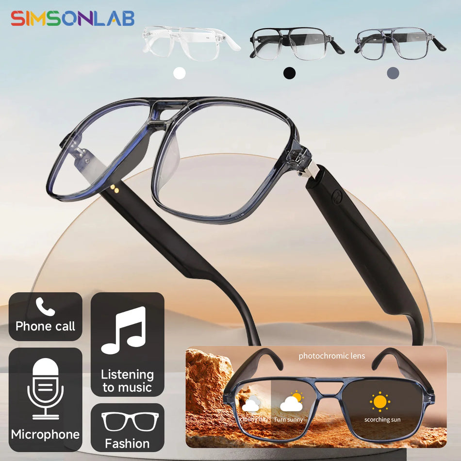 Έξυπνα Γυαλιά με Αντι-UV Φακούς, Bluetooth Ήχος και Πλοήγηση