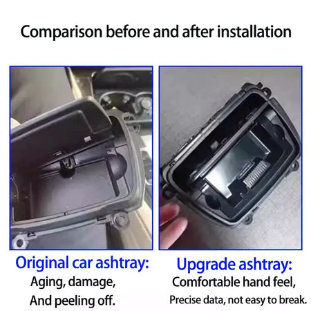 Upgraded Interior Car Central Console Ashtray Smoke Ash Tray Assembly For BMW F10 F11 520i 523i 525i 528i 530i 535i by InterCyprus Trading Ltd