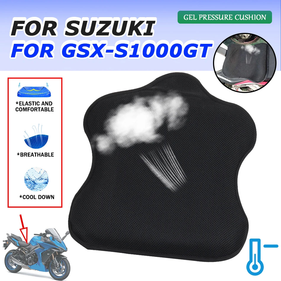Suzuki GSX-S1000GT Gelzittingkussen, Ergonomisch Kussen voor Motorcomfort