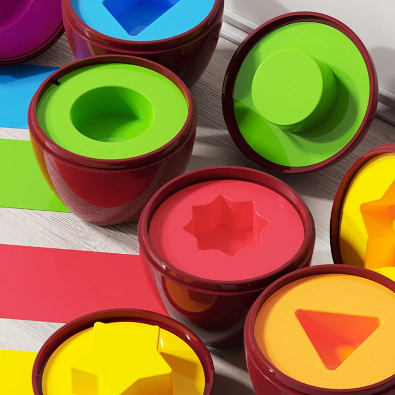 Apple Smart Egg 3D Puzzle &ndash; Fine Motor Skills Development