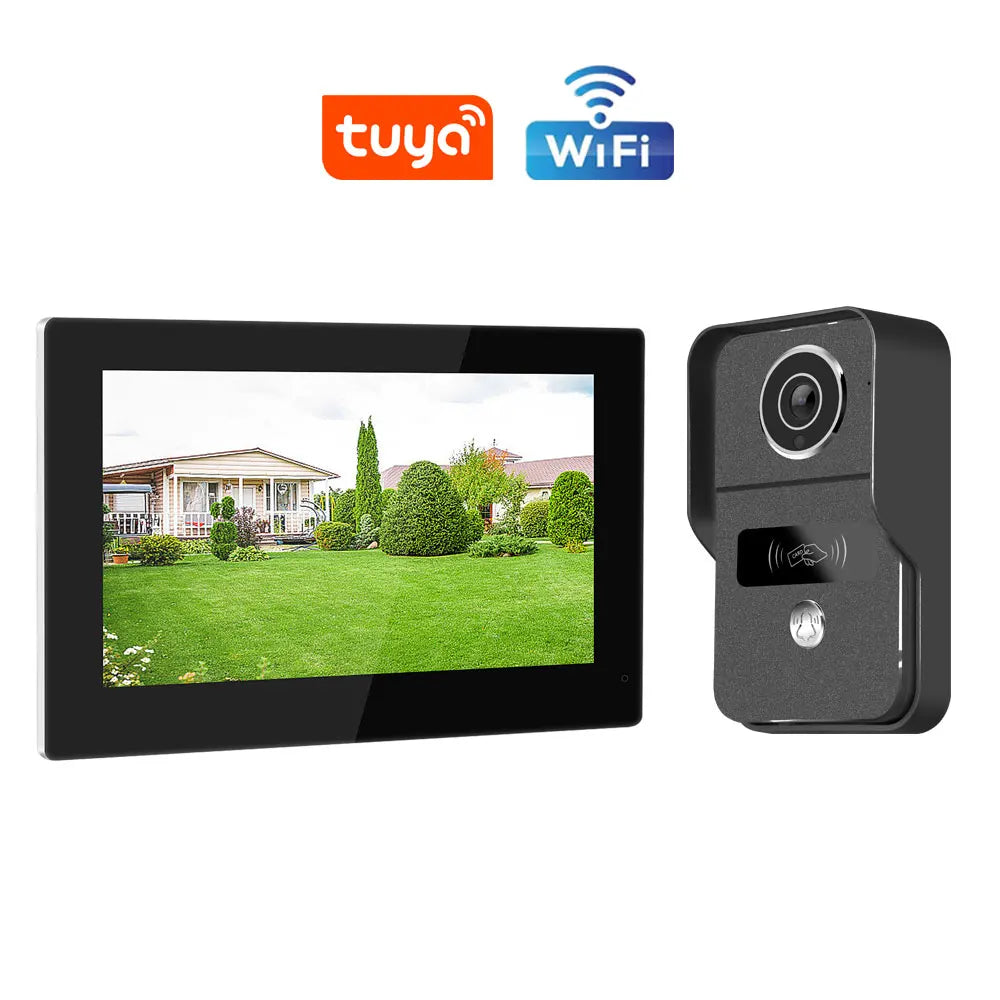 Tuya Smart Wifi Video Door Phone Camera &ndash; 1080P LCD Monitor