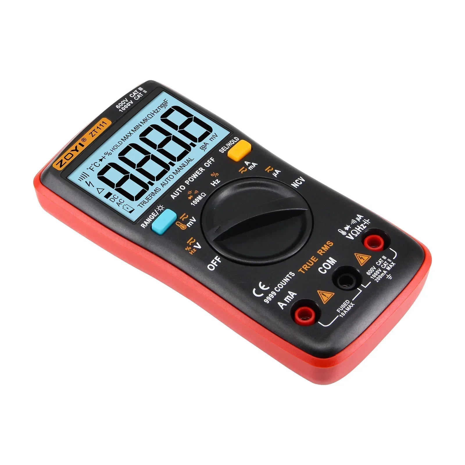 ZOYI ZT111 Digital Multimeter &ndash; True RMS NCV 9999-Count