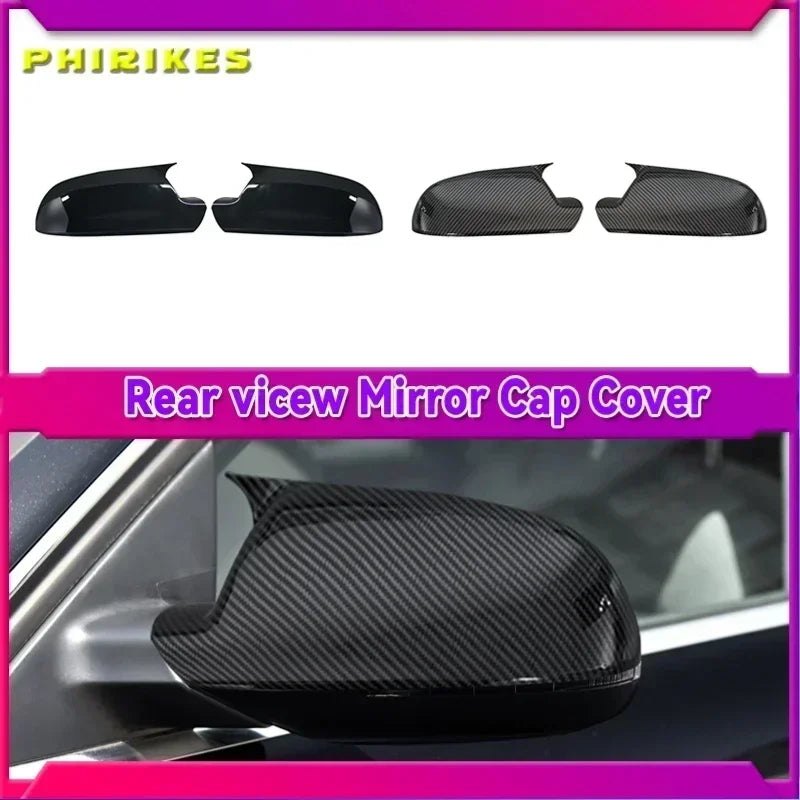 Osłony lusterka z włókna węglowego do Audi A4 A5 S4 S5 RS4 RS5 Czarne