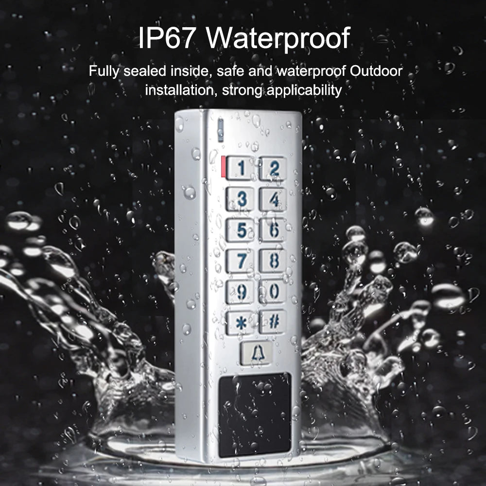 HF8-WiFi &ndash; IP66 Weatherproof Fingerprint Lock With App