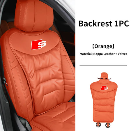 Premium Soft Seat Covers for Audi Models - A3, A4, A6, A5, Q5, A1, Q7, Q3, TT, S1, SQ5, RSQ3 - Protect &amp; Enhance Your Interior 1pc 11