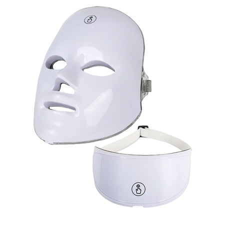 Face And Neck Beauty Machine LED Skin Care Massager &ndash; LED green