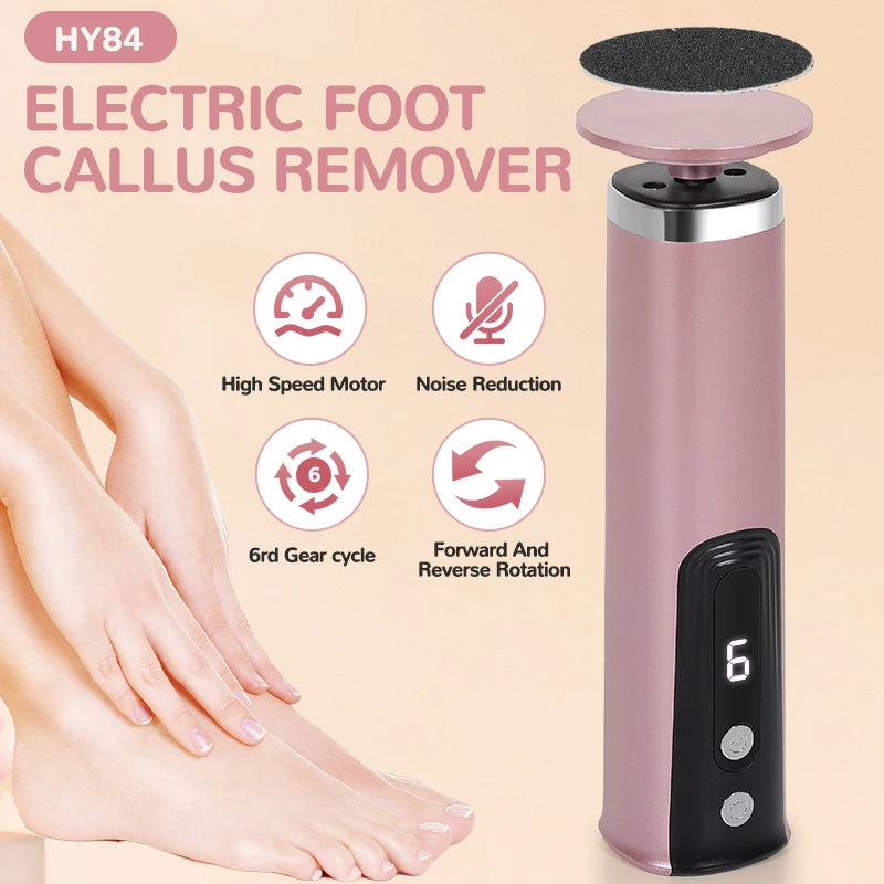 2-in-1 Electric Foot and Hand Care Tool - Polish, Smooth &amp; Shine