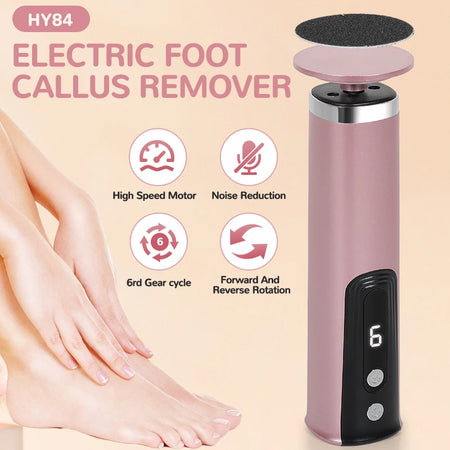 2-in-1 Electric Foot and Hand Care Tool - Polish, Smooth &amp; Shine