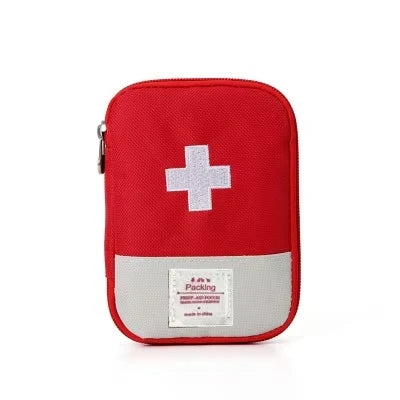 Compact Portable First Aid Kit for Travel and Outdoor Emergencies S