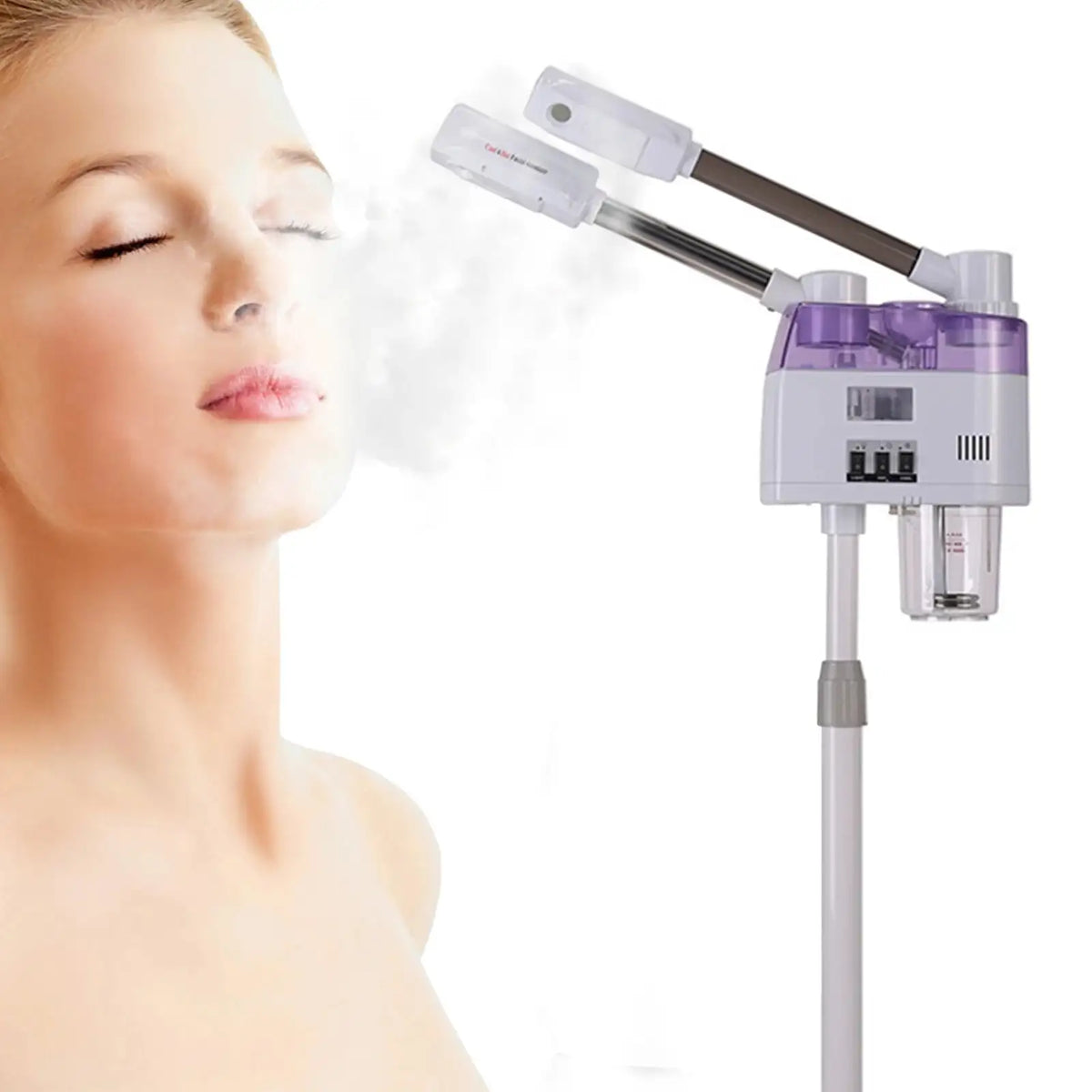 Facial Steamer &ndash; Hot And Cold Spray For Spa At Home Deluxe