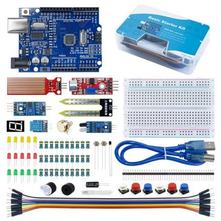 400 Tie-Points Breadboard DIY Project Starter Kit &ndash; Complete Arduino UNO R3 Component Set
