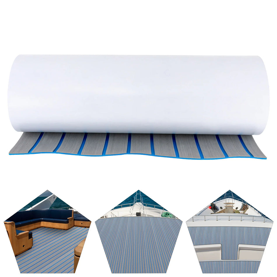 EVA Foam Decking Sheet Faux Teak Marine Mat Non Slip