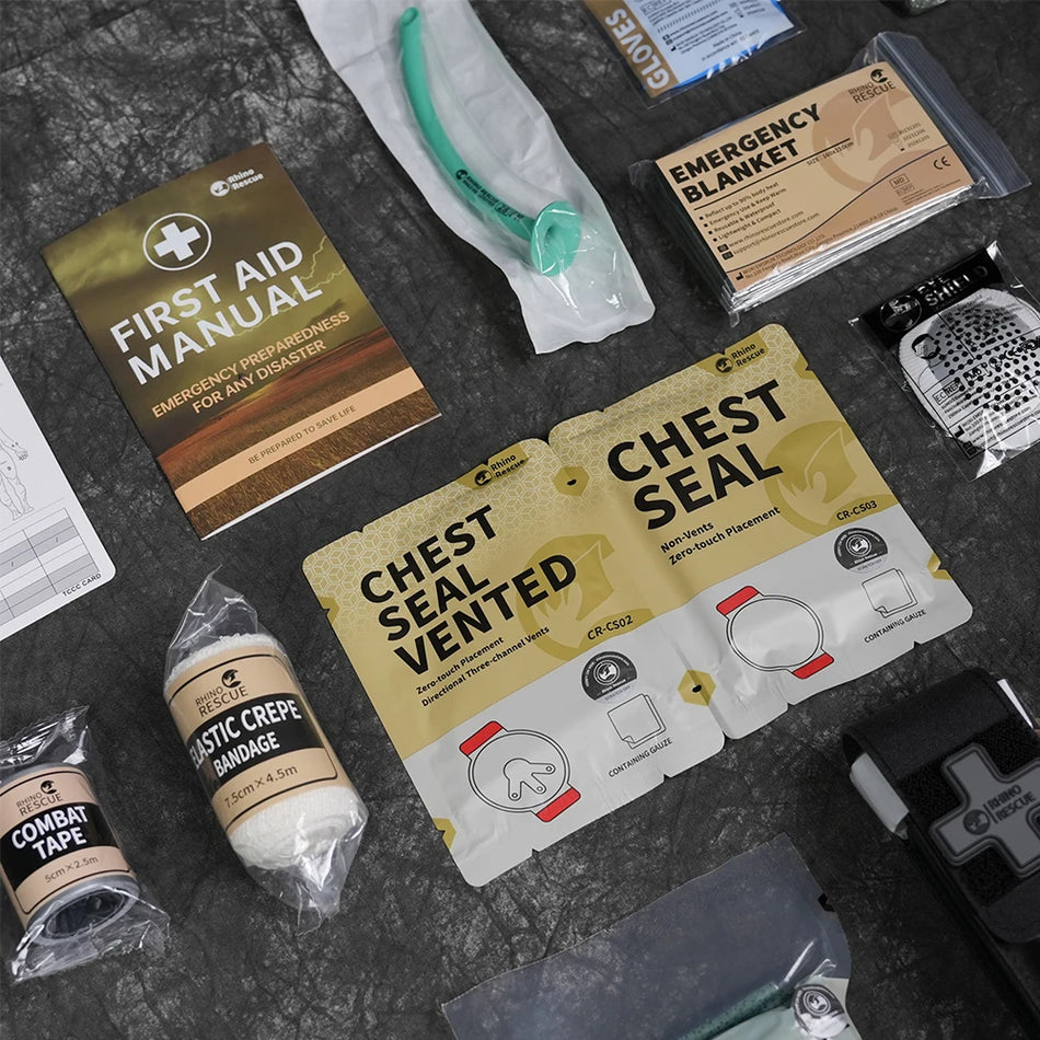 Kit di Emergenza per Trauma Rhino Rescue IFAK per Primo Soccorso in Combattimento