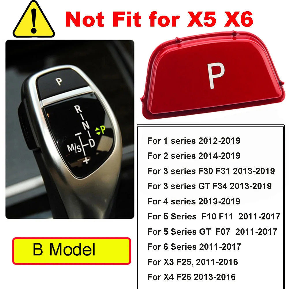 Parking Brake Button With ABS Material For BMW 1 2 3 Series F10 F25 by InterCyprus Trading Ltd