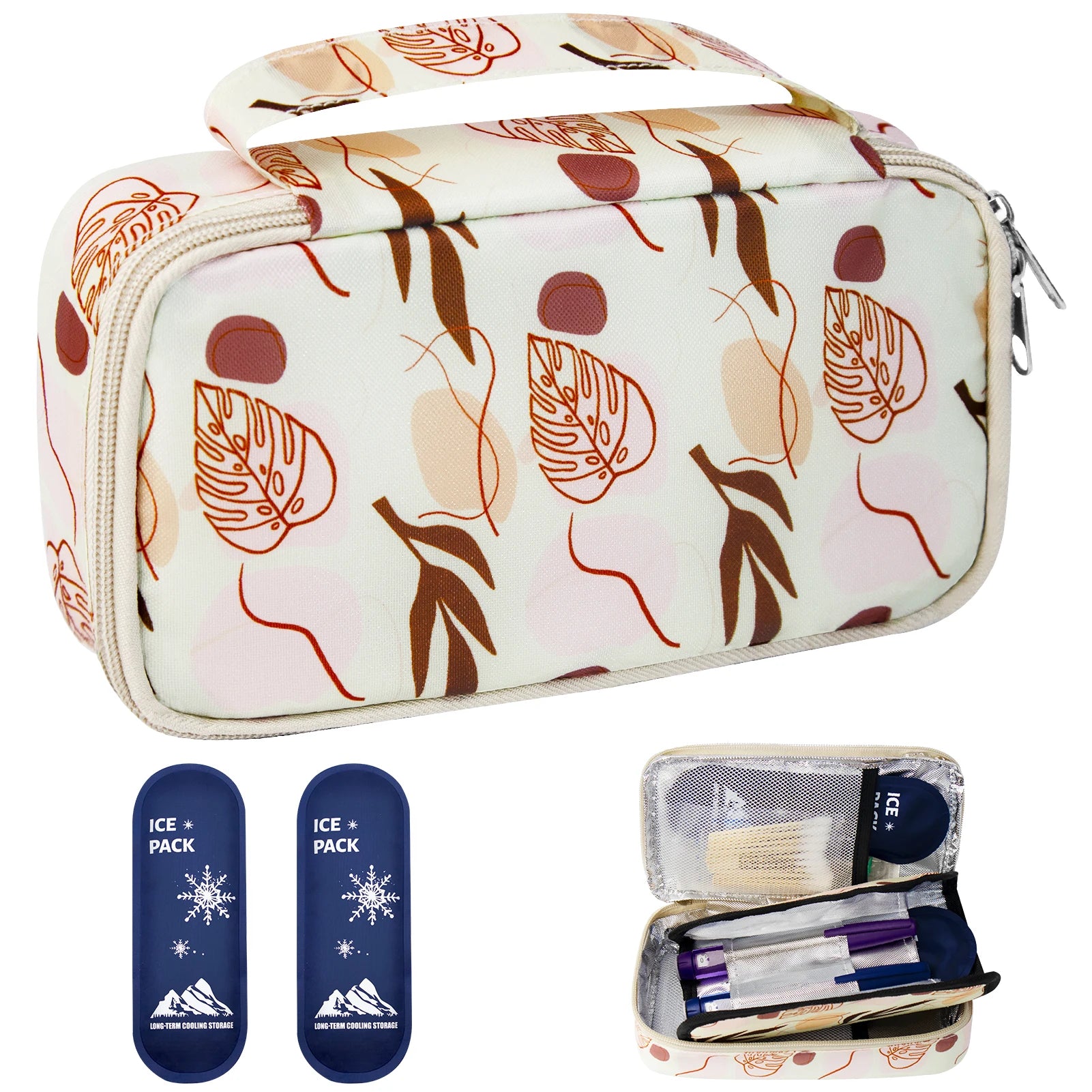 Large Portable Insulin Cooler Travel Bag &ndash; Lightweight