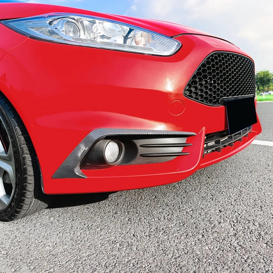 Przednie splittery powietrza z ABS do przedniego zderzaka Ford Fiesta ST MK7 2012-2017