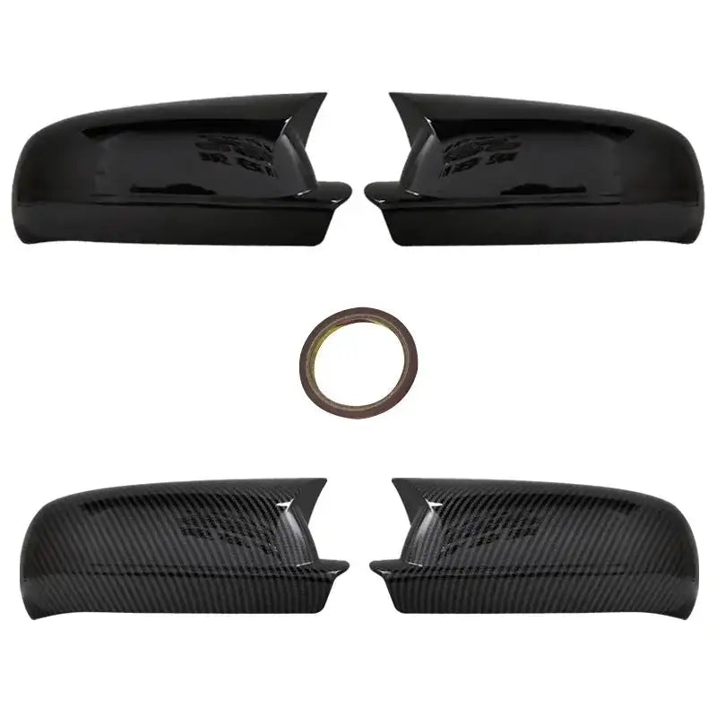 Glossy Black Side Mirror Caps For VW Golf 4 MK4 GTI