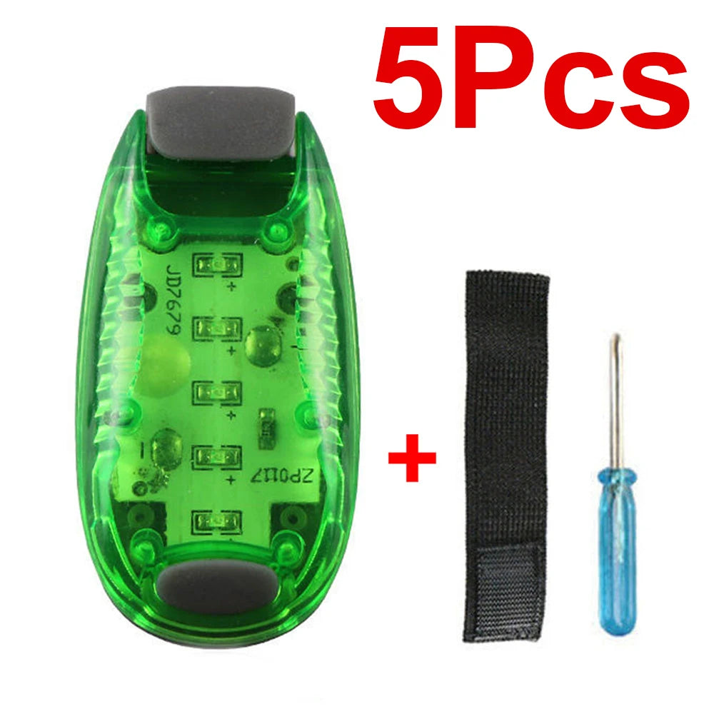 Waterproof Marine LED Navigation &amp; Bike Taillight with 3 Modes Green-5Pcs / CHINA