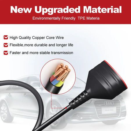 Thinkcar ThinkDiag Extension Cable 60CM OBD2 - OBD2 Plug