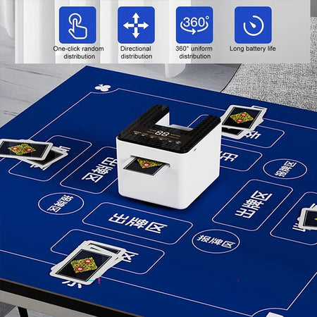 4000mAh Automatic Card Dealing Machine &ndash; Long Battery Life