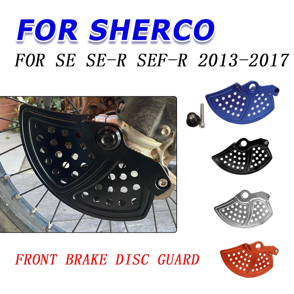 Sherco SE25 Front Brake Disc Guard Cover Protector For 22mm Axle, Fits KTM And Husqvarna