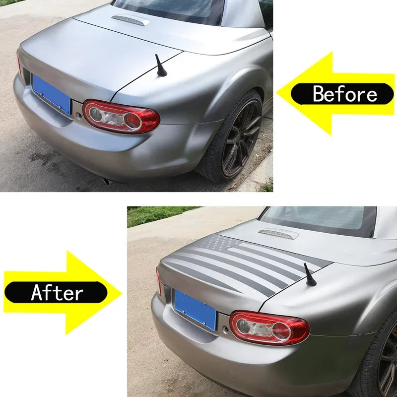 Černý kryt zavazadlového prostoru Mazda MX5 NC 2009 2015 Odolný proti poškrábání