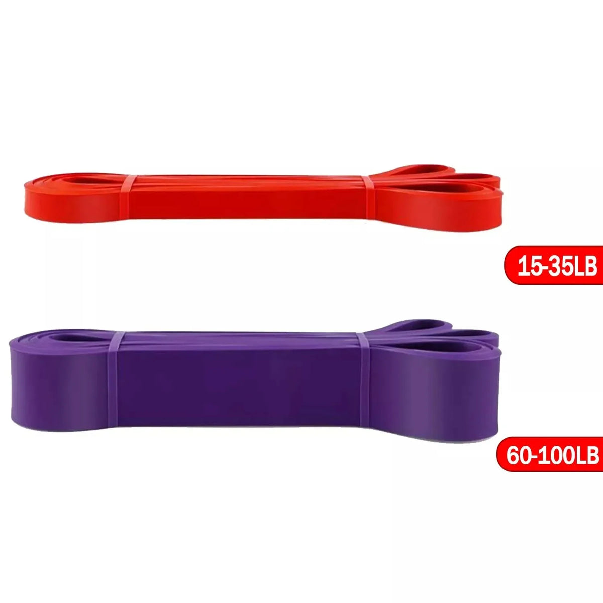 5-120lbs Fitness Resistance Bands for Boxing, Agility Training, Yoga, Pilates, Home Gym set4