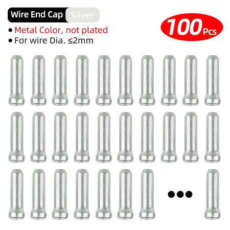 Deemount Alloy Caps &ndash; Lightweight and Durable Bicycle Cable End Solution