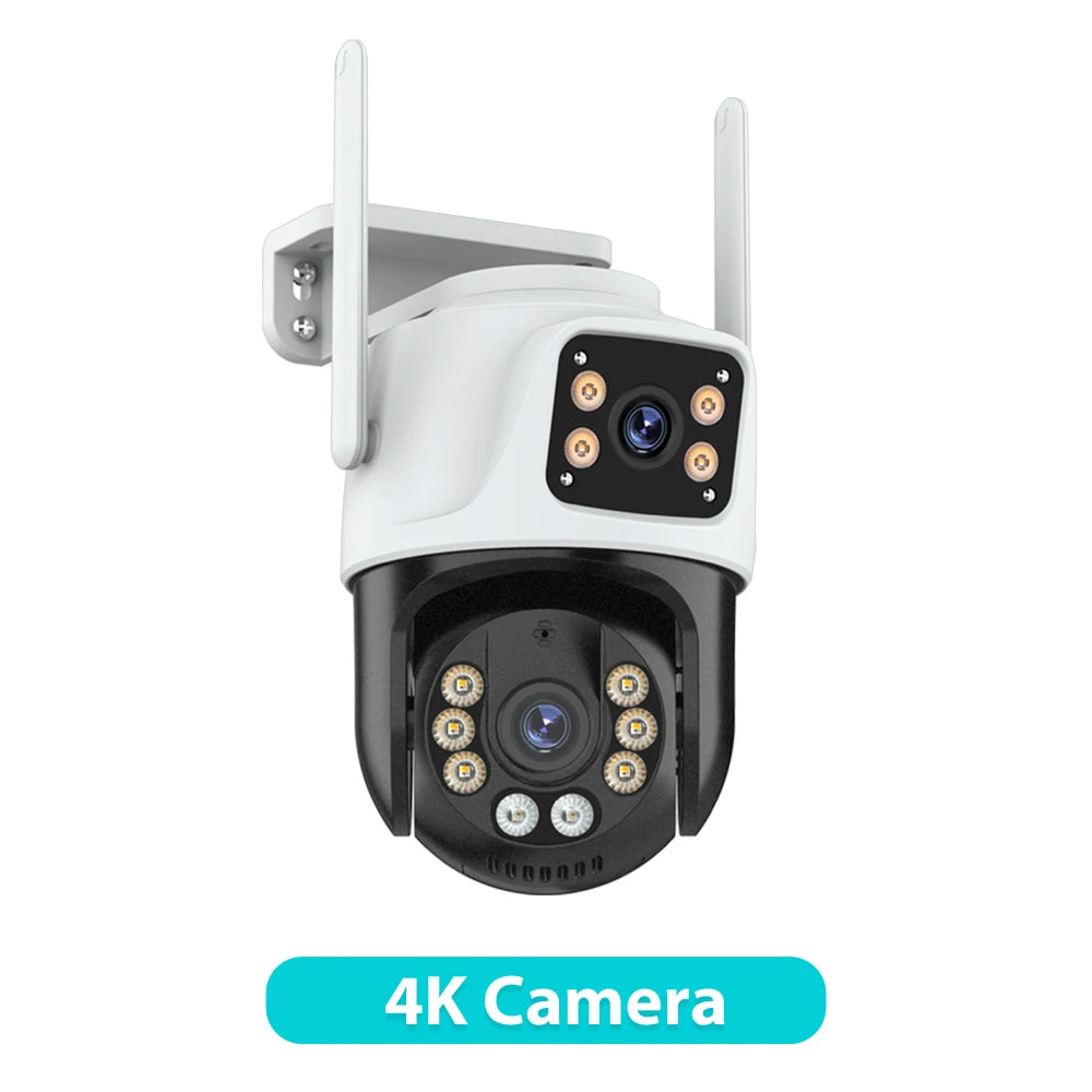 6K HD Outdoor PTZ IP Camera with Auto Tracking 4K Camera / US Plug