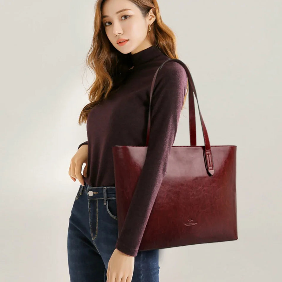 Geantă crossbody din piele moale pentru femei, geantă de umăr de lux, designer, pentru utilizare zilnică, culoare solidă