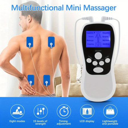 Hmeily EMS8 TENS Electric Muscle Stimulator &ndash; Eight Modes