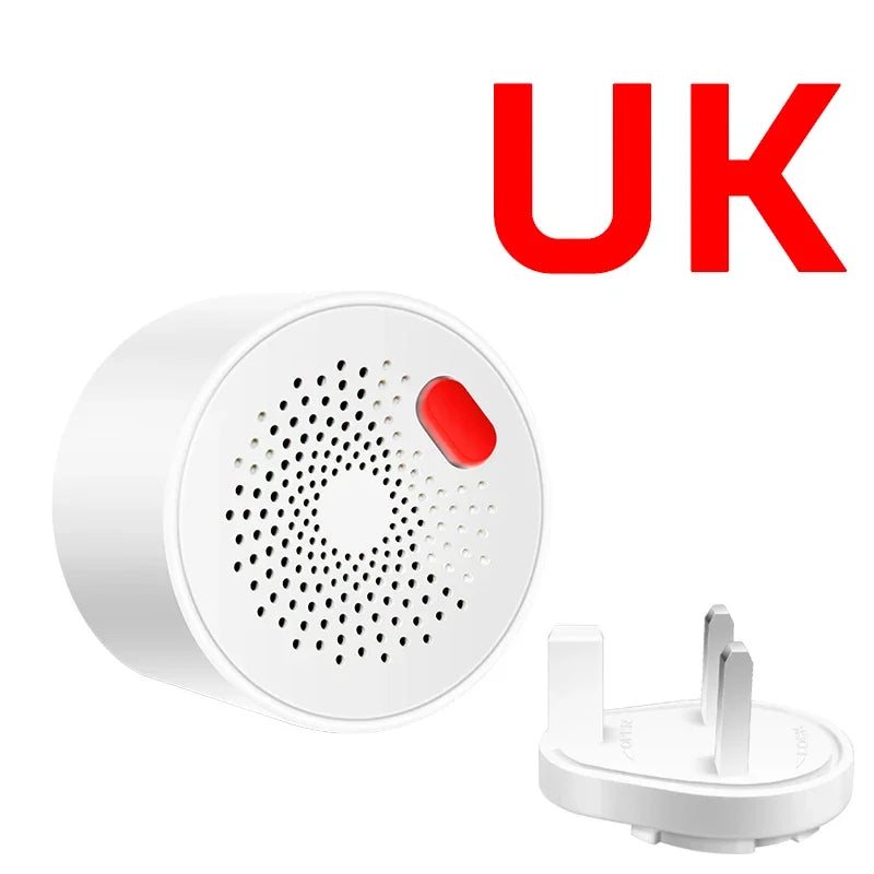 Tuya Smart WiFi Mini Gas Detector With Plug &ndash; Plug In Ready Uk Plug