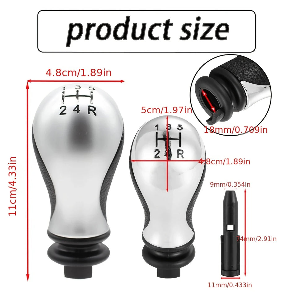 Vaihdekepin Citroen C5 Xsara Picasso viisiportaiselle ABS-muoville sisätilojen vaihto