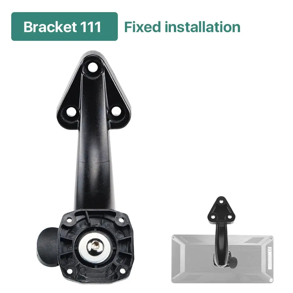 GreenYi Car 360° Fixed Curved Iron Bracket for Car Desktop 7inch 8inch 9inch 10inch Monitor by InterCyprus Trading Ltd