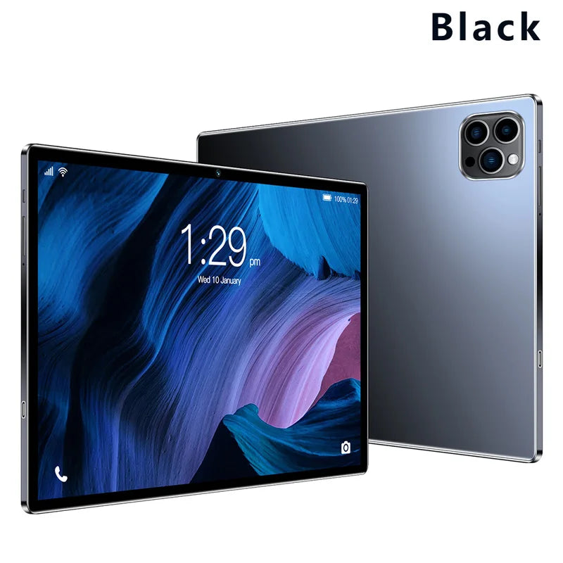 10.1 Inch Android Tablet Google Play Octa Core &ndash; Ultra Slim black / Standard Accessories