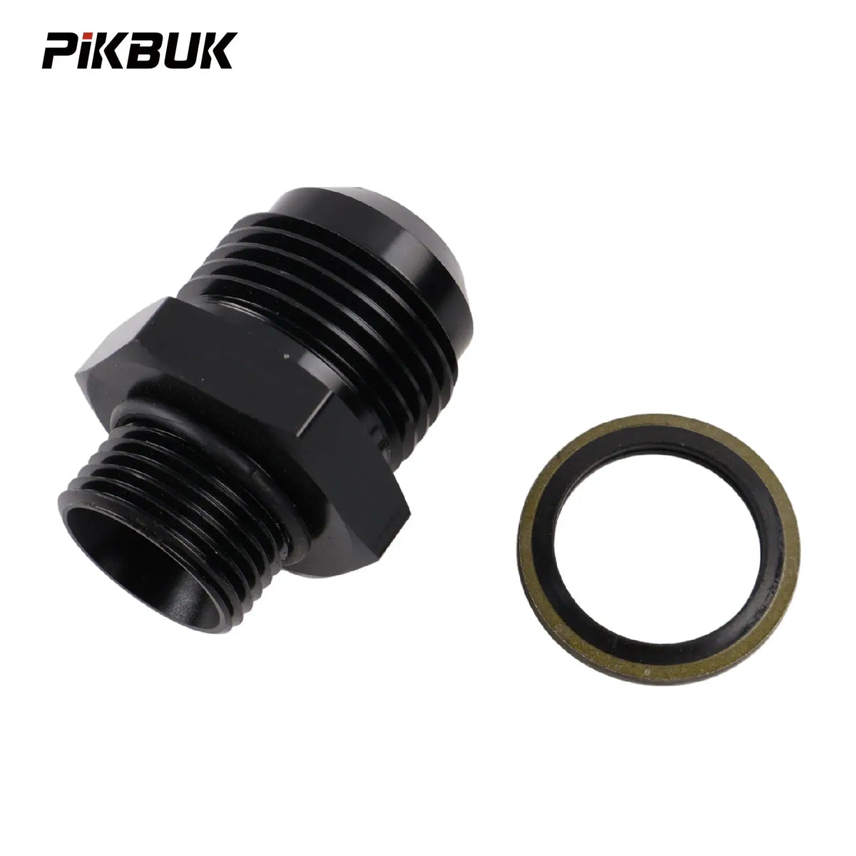 PIKBUK Aluminum AN10 to M12/14/16/18/20/22x1.5 Adapter Flare Fitting Auto Hose Fitting Male Oil Cooler Fitting by InterCyprus Trading Ltd
