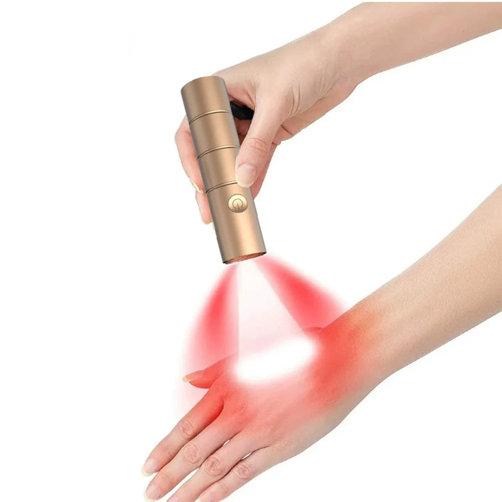 Red Lights Therapy Device &ndash; Infrared Pulse Light Wand