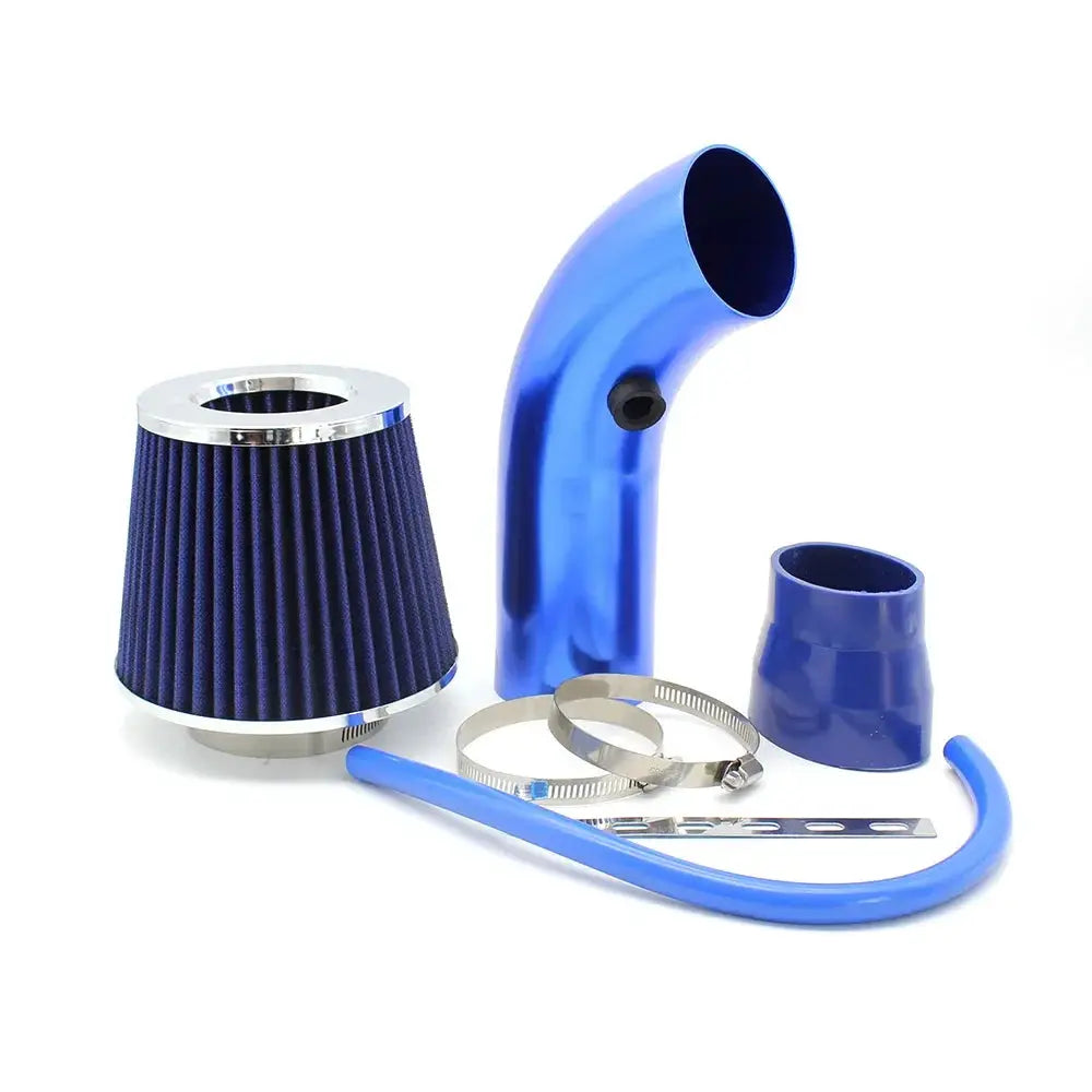 Heavy Duty 76mm Car Air Intake Filter 3 Inch Mushroom Head High Flow Cold Air Intake Pipe Turbo Induction Aluminum Kit by InterCyprus Trading Ltd
