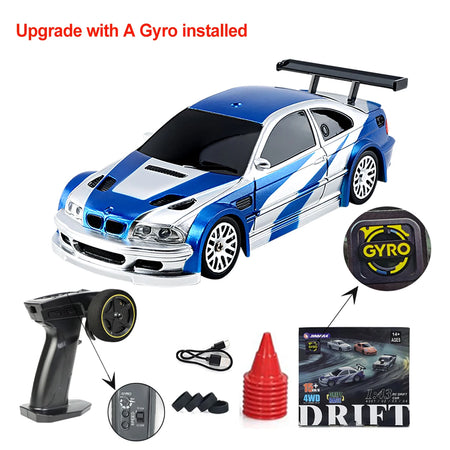 Gyro 1To43 RC Drifting Car - 4WD High Speed Drift Vehicle 4302 with gyro