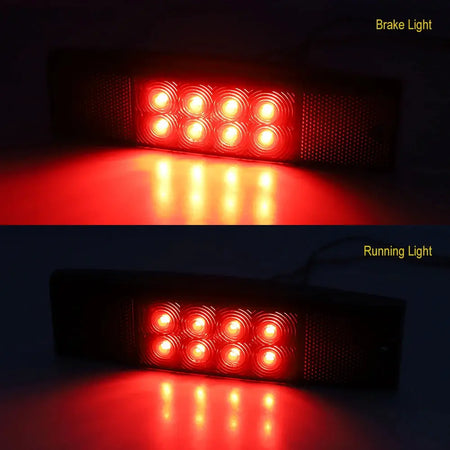 1 Pair UTV ATV Rear Brake Lamp LED Tail Light for Polaris Ranger 400 500 570 800 EFI MIDSIZE Accessories Replace #2411450 by InterCyprus Trading Ltd