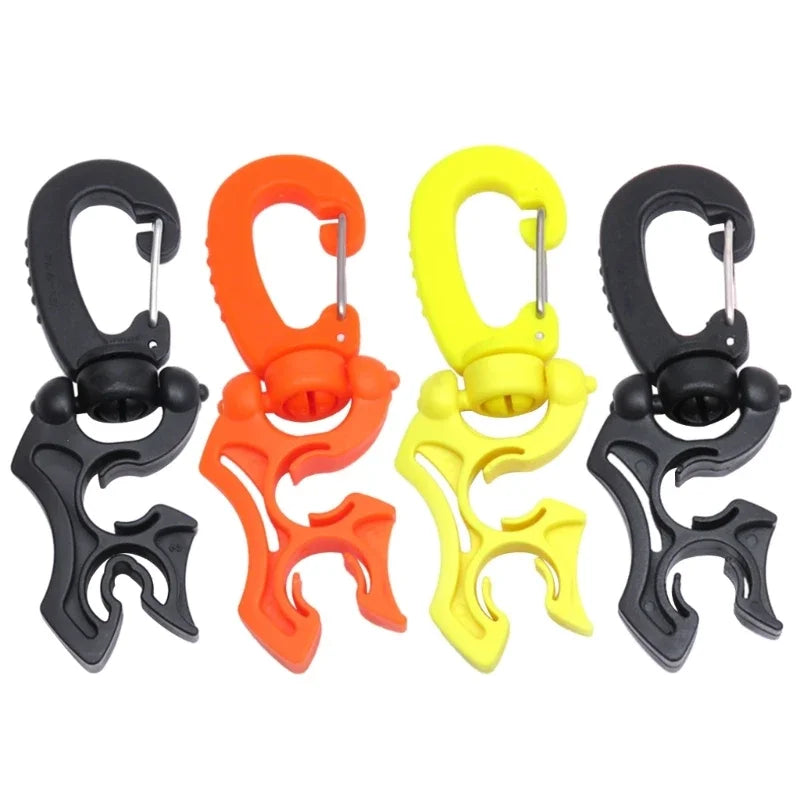 Scubas Diving Double Hose Holder Clip - Secure Your Dive Gear with Ease