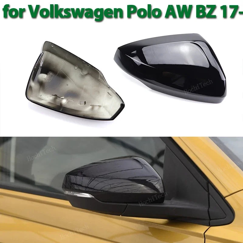 Sānu spoguļa vāciņi oglekļa šķiedras VW Polo AW BZ 2017-2023